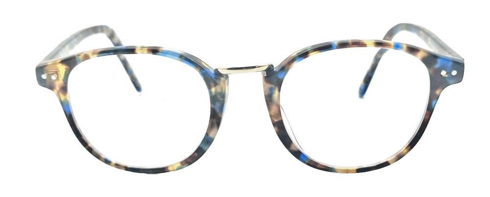 MUSE S16786N BLUE TORTOISE EYEGLASSES FRAMES 50-21-145 AUTHENTIC
